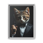 Custom Cinematic Film & TV Cat Portrait – Personalised Pop Culture Pet Canvas