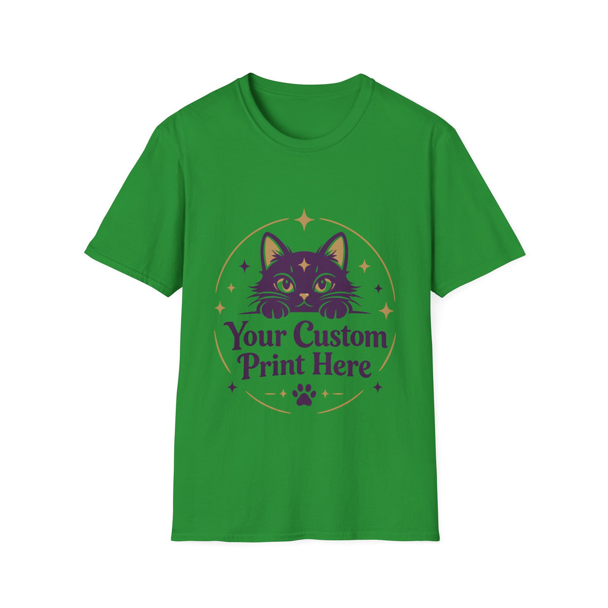 Custom Printed Unisex T-Shirt – Personalised with Your Own Photo, Logo or Design