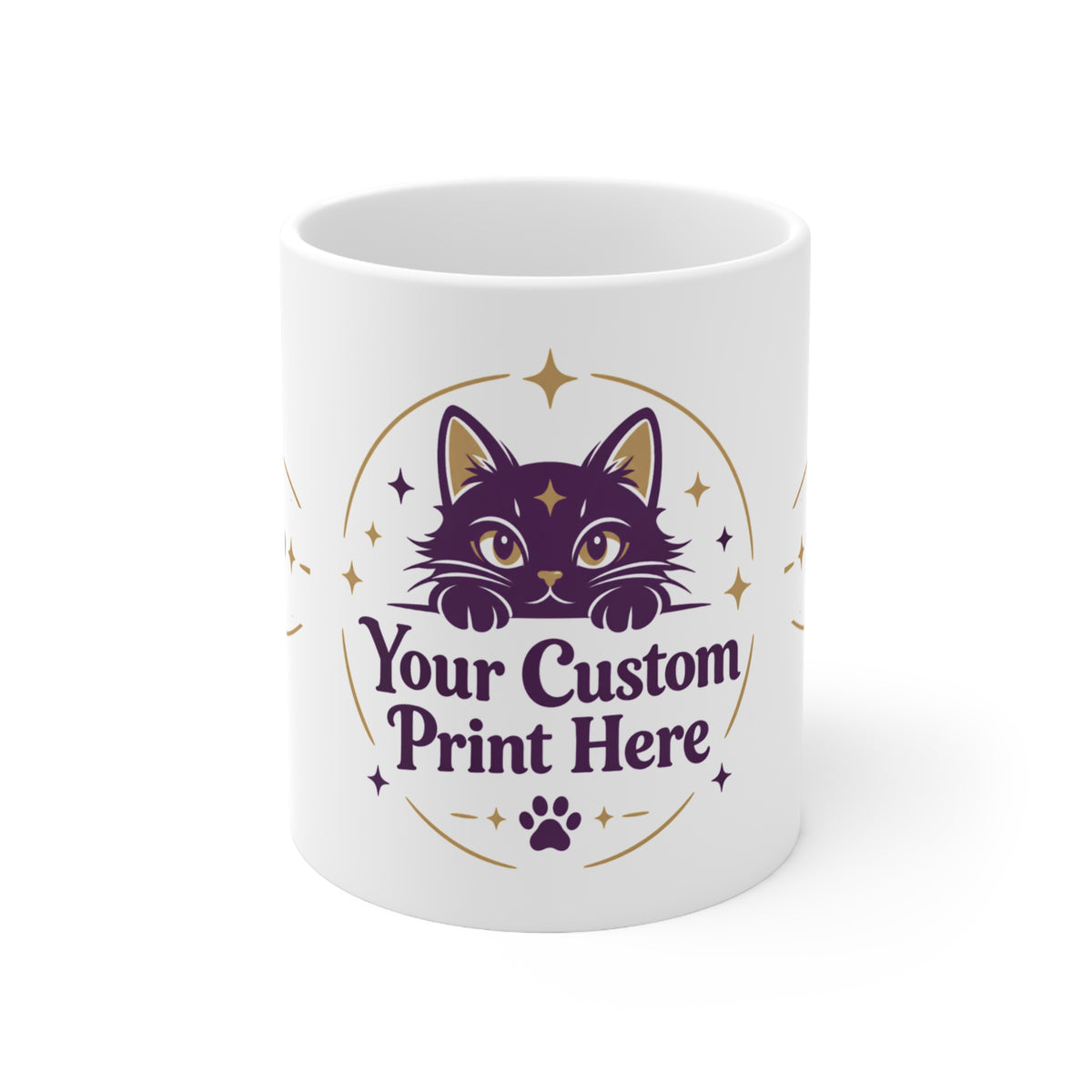 Custom Printed Coffee & Tea Mug – Personalised with Your Own Photo, Logo or Design