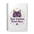 Custom Printed A5 Spiral Notebook – Personalised with Your Own Photo, Logo or Design