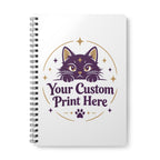 Custom Printed A5 Spiral Notebook – Personalised with Your Own Photo, Logo or Design