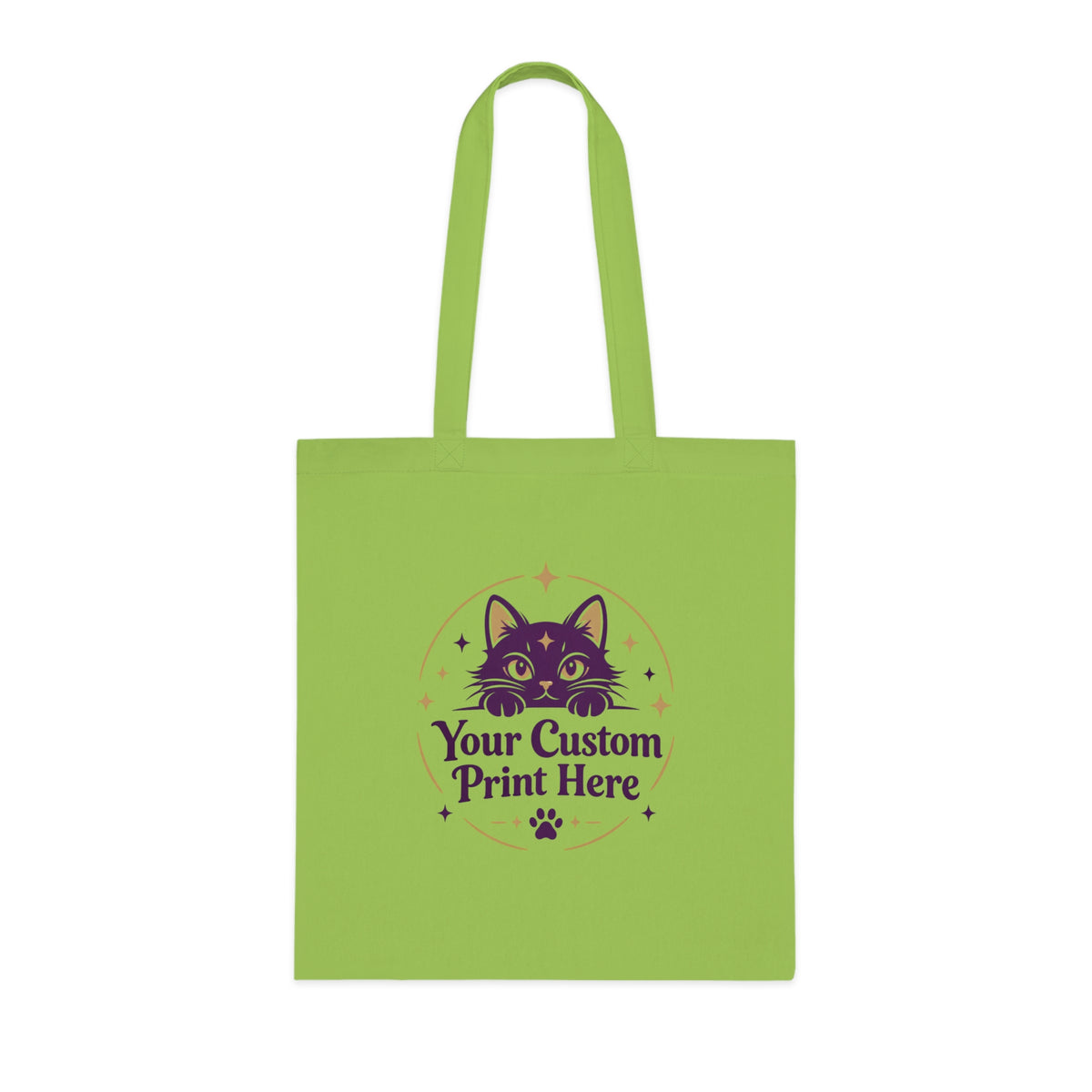 Custom Printed Cotton Tote Bag – Personalised with Your Own Photo, Logo or Design