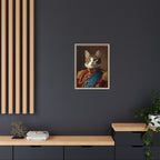 Custom Royal Renaissance Cat Portrait – Personalised Pet Canvas Art