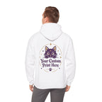 Custom Printed Unisex Pullover Hoodie – Personalised with Your Own Design