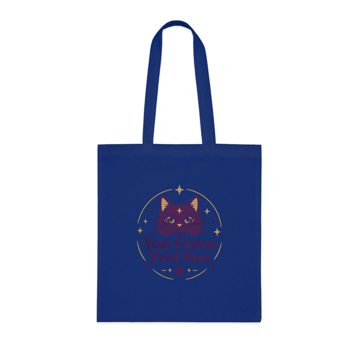 Custom Printed Cotton Tote Bag – Personalised with Your Own Photo, Logo or Design