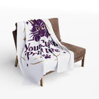 Custom Printed Arctic Fleece Blanket – Personalised with Your Own Photo, Logo or Design