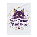 Custom Printed Arctic Fleece Blanket – Personalised with Your Own Photo, Logo or Design