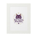 Custom Printed Poster with Cardboard Frame – Personalised with Your Own Photo or Design