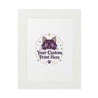 Custom Printed Poster with Cardboard Frame – Personalised with Your Own Photo or Design