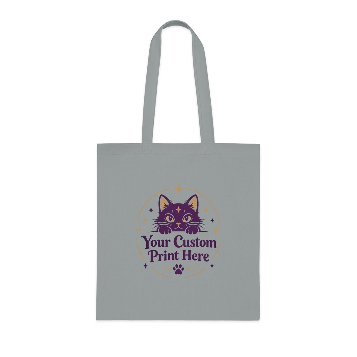 Custom Printed Cotton Tote Bag – Personalised with Your Own Photo, Logo or Design
