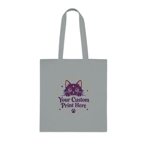 Custom Printed Cotton Tote Bag – Personalised with Your Own Photo, Logo or Design