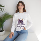 Custom Printed Unisex Crewneck Sweatshirt – Personalised with Your Own Design