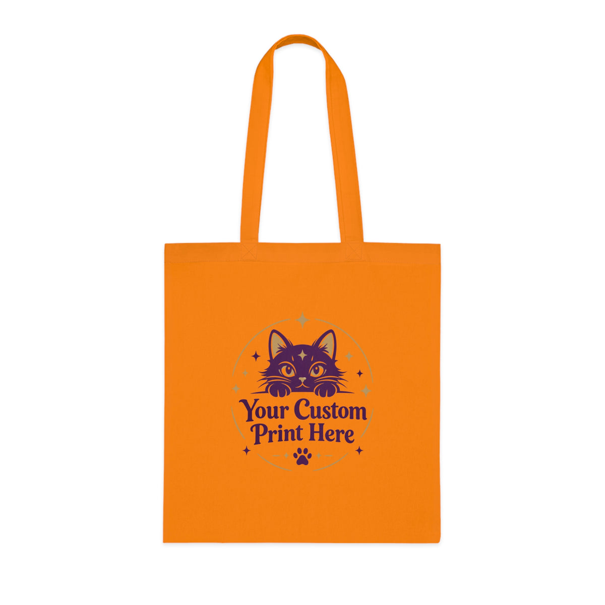 Custom Printed Cotton Tote Bag – Personalised with Your Own Photo, Logo or Design