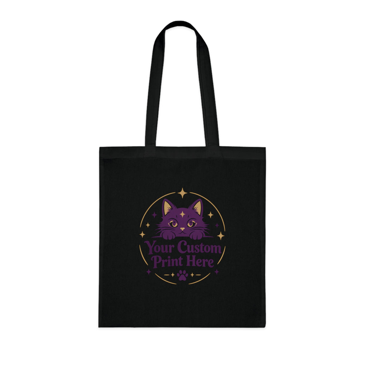 Custom Printed Cotton Tote Bag – Personalised with Your Own Photo, Logo or Design