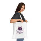 Custom Printed Cotton Tote Bag – Personalised with Your Own Photo, Logo or Design