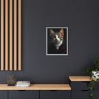 Custom Cinematic Hollywood Starlet Cat Portrait – Personalised Pop Culture Pet Canvas