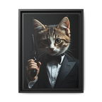 Custom Cinematic Film & TV Cat Portrait – Personalised Pop Culture Pet Canvas