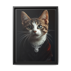 Custom Cinematic Hollywood Starlet Cat Portrait – Personalised Pop Culture Pet Canvas